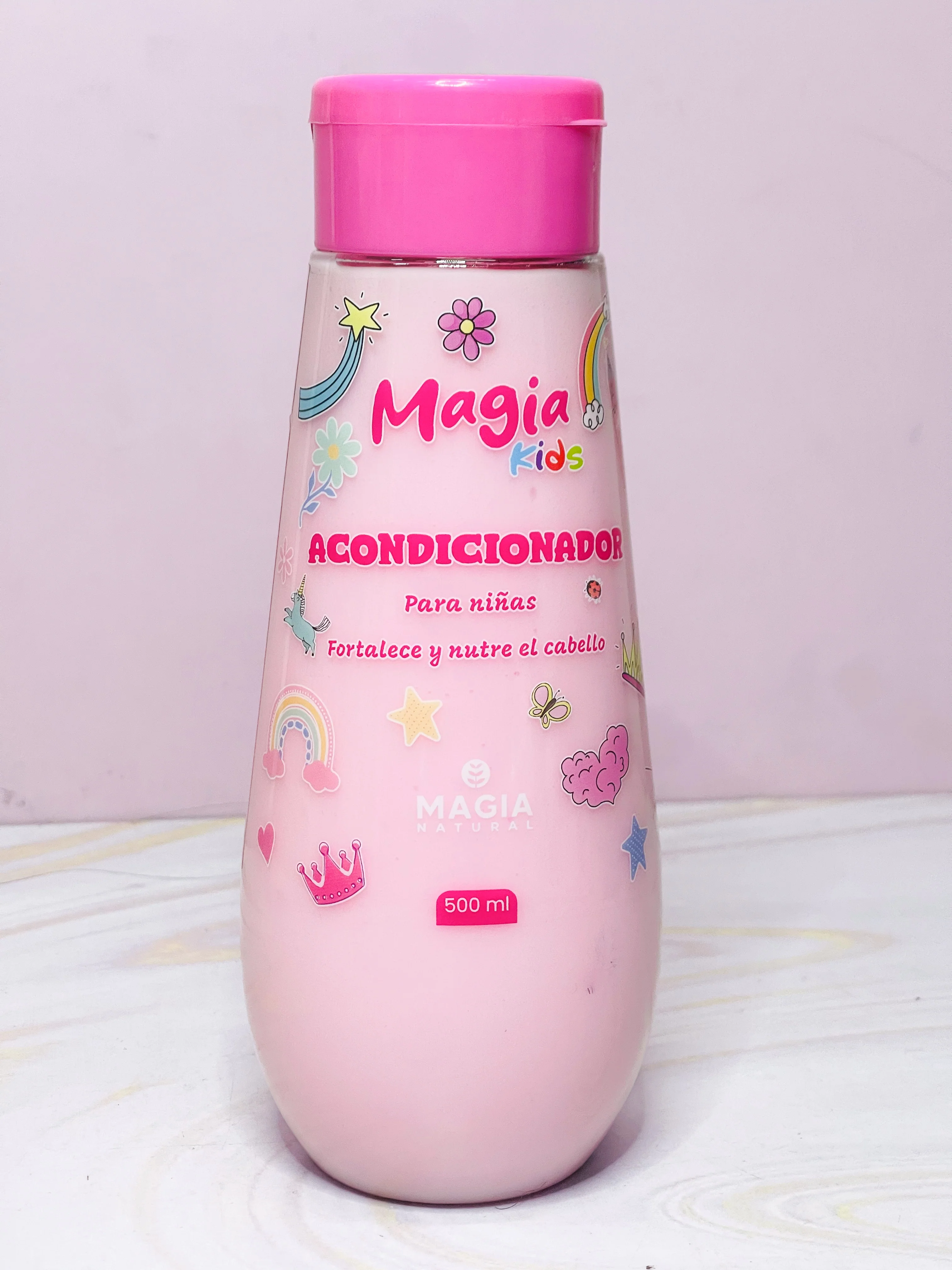 Acondicionador para niñas ROSADO Magia Natural