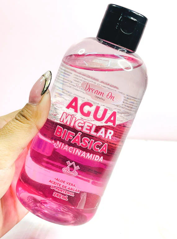 Agua bifásica con niacinamida 240 ml Dream On Cosmetics - Image 2