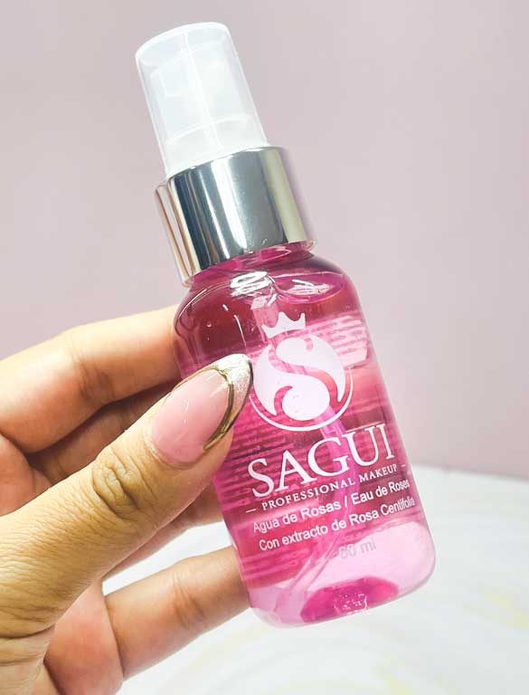 Agua de rosas mini 60 ml Sagui - Image 3