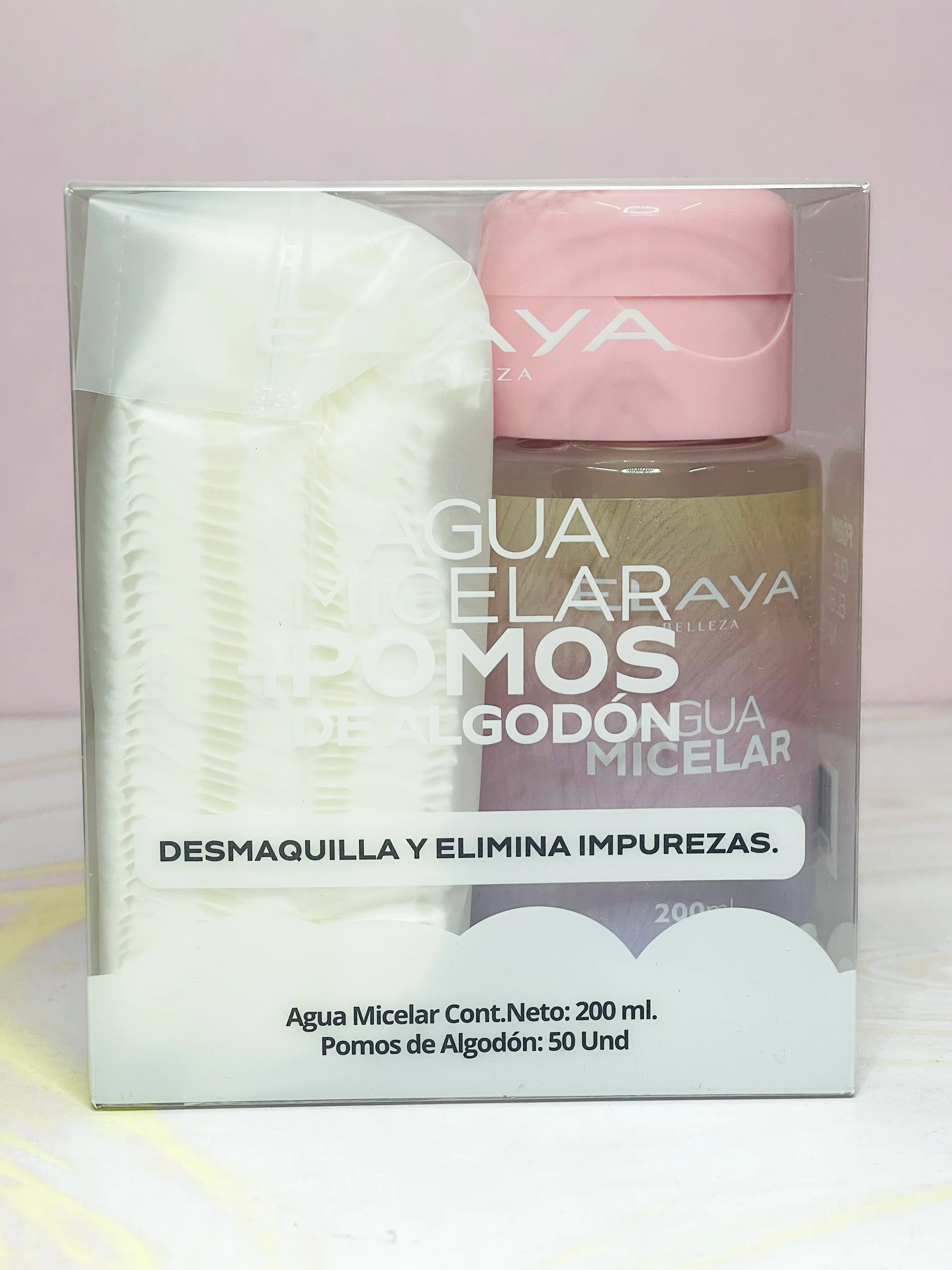 Agua Micelar + Pomos Elaya