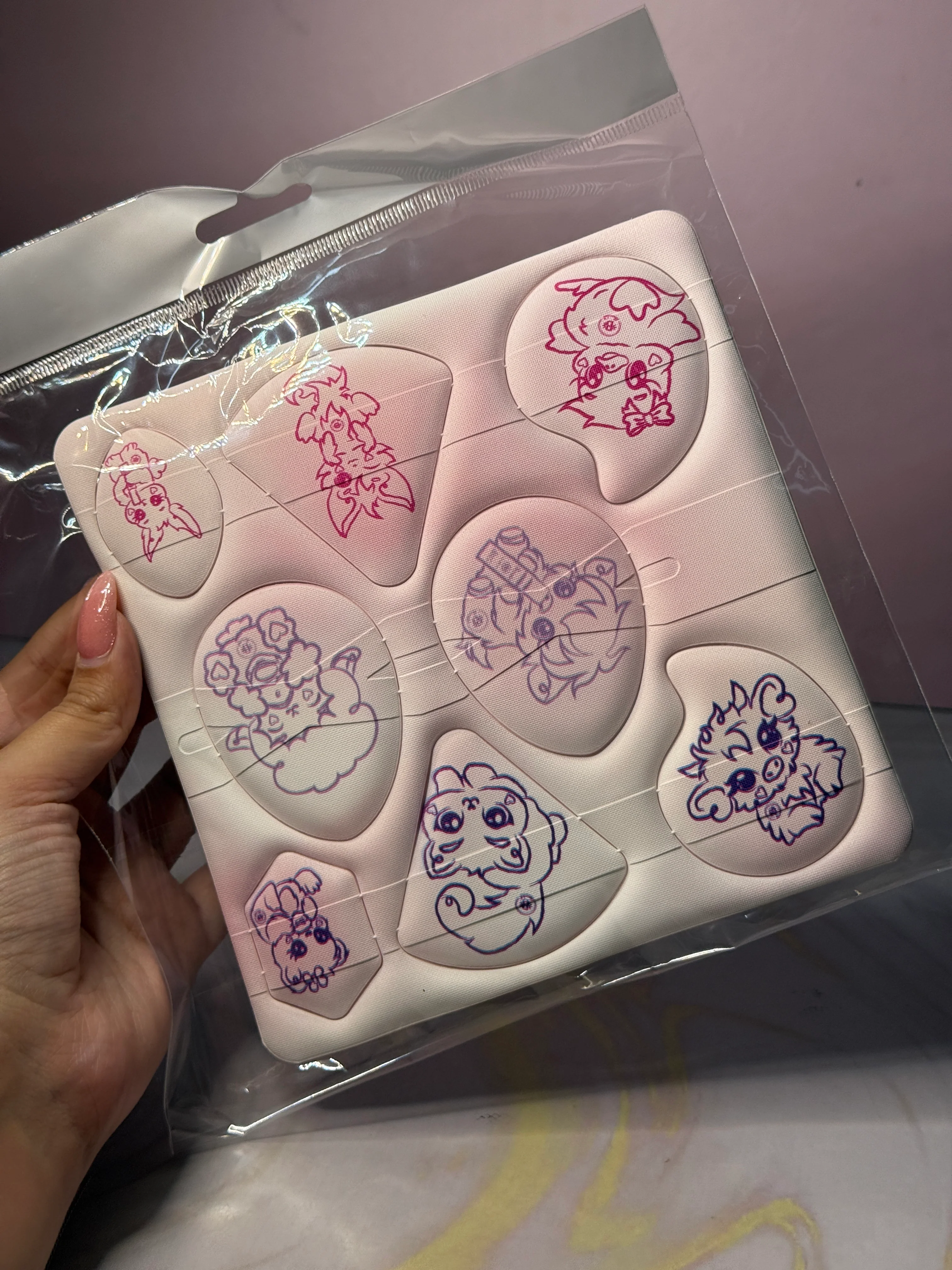 Bloom borlas animalitos puff x 8 Bloomshell - Image 2