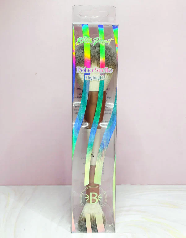 Bloom Brocha polvo suelto + iluminador Bloomshell - Image 2