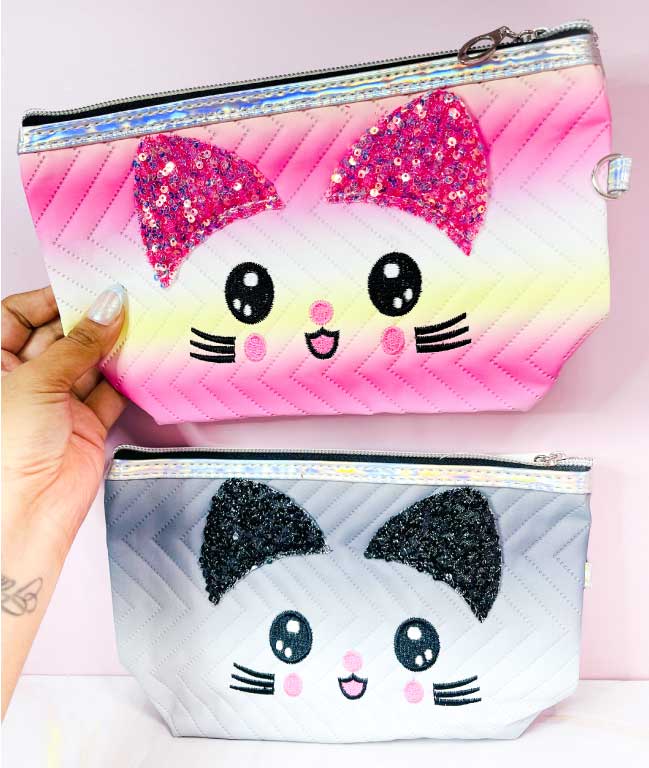 Cosmetiquera de gatito - Image 3