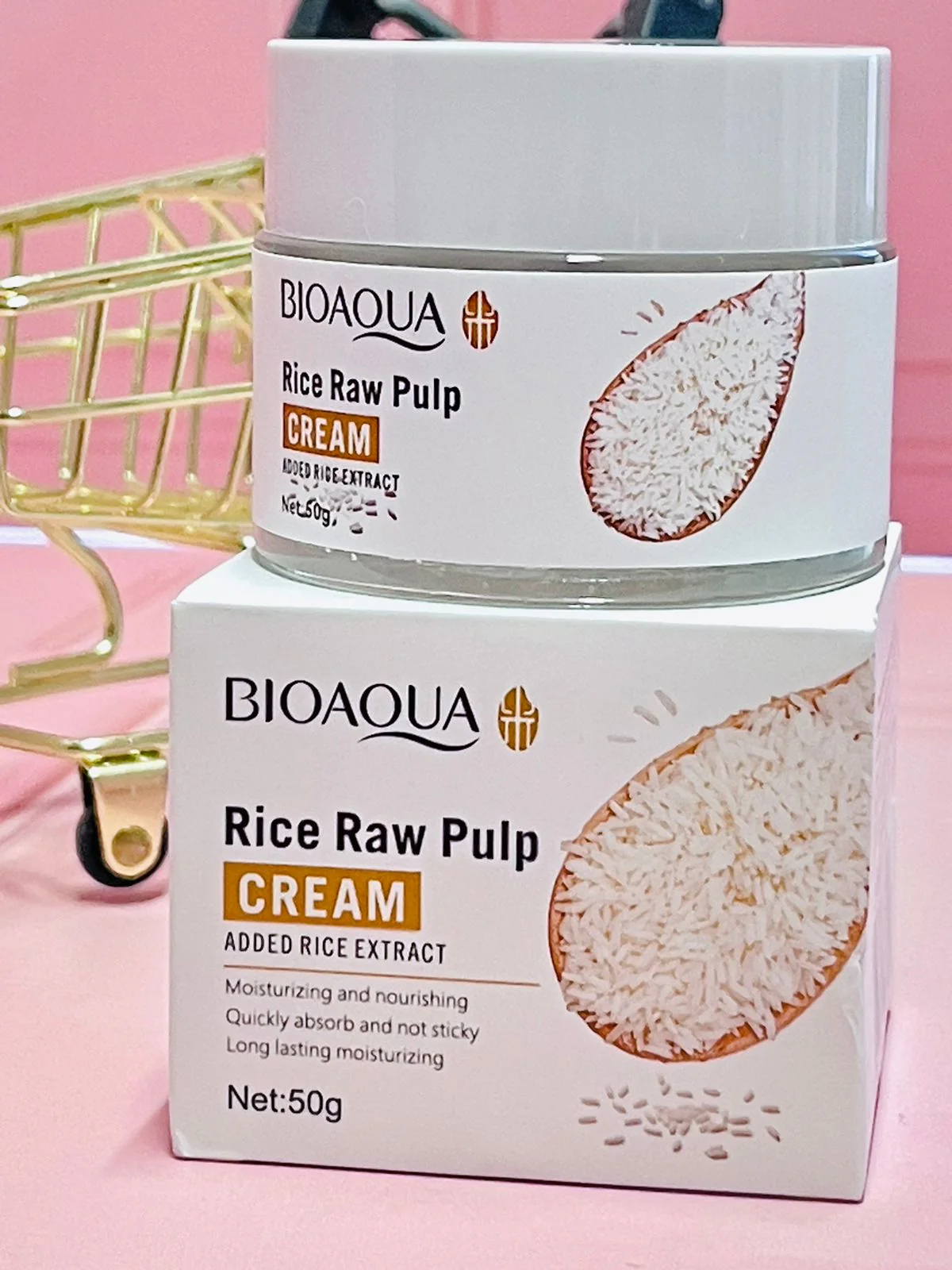 Crema de arroz Bioaqua