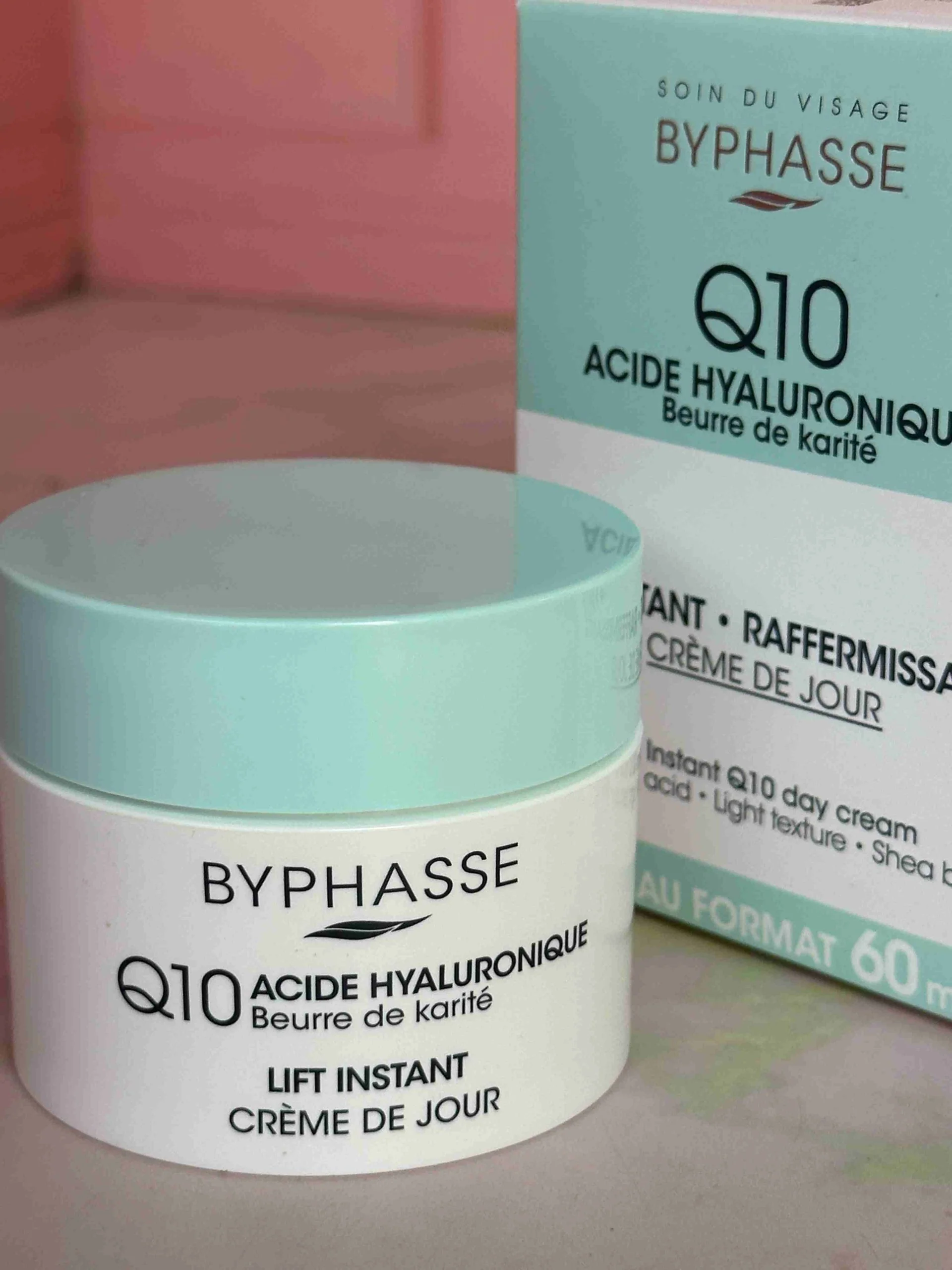 Crema de día Q10 y ácido hialurónico Byphasse