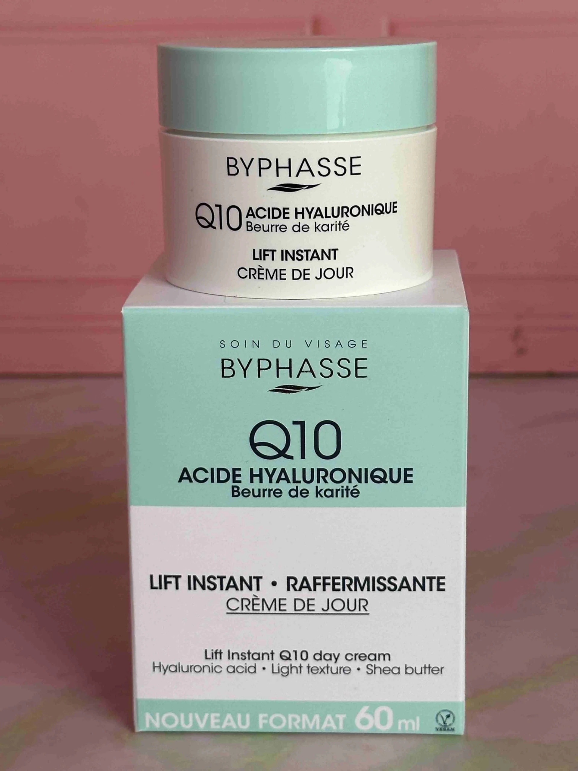 Crema de día Q10 y ácido hialurónico Byphasse - Image 3