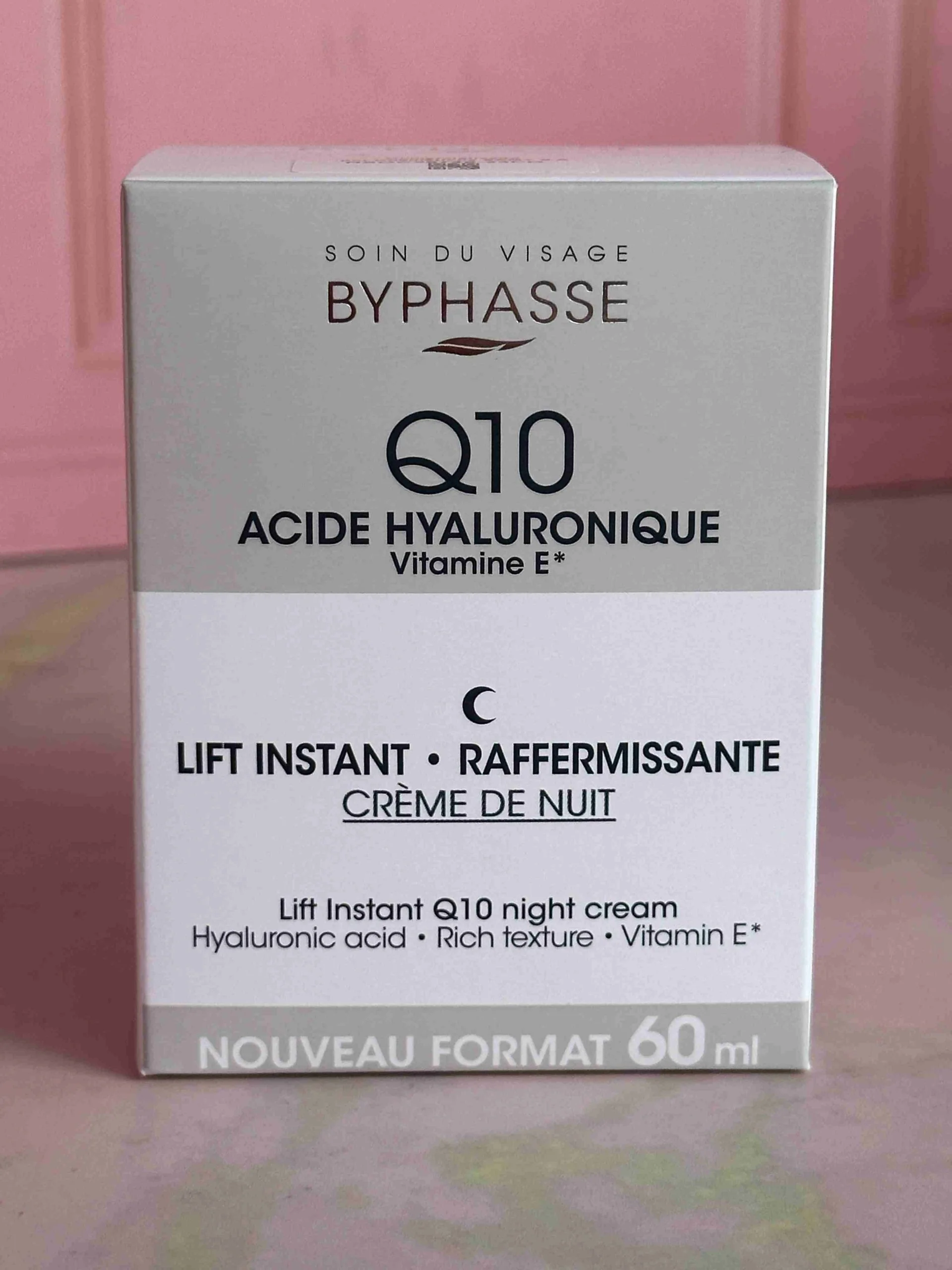 Crema de noche Q10 y ácido hialurónico Byphasse - Image 2