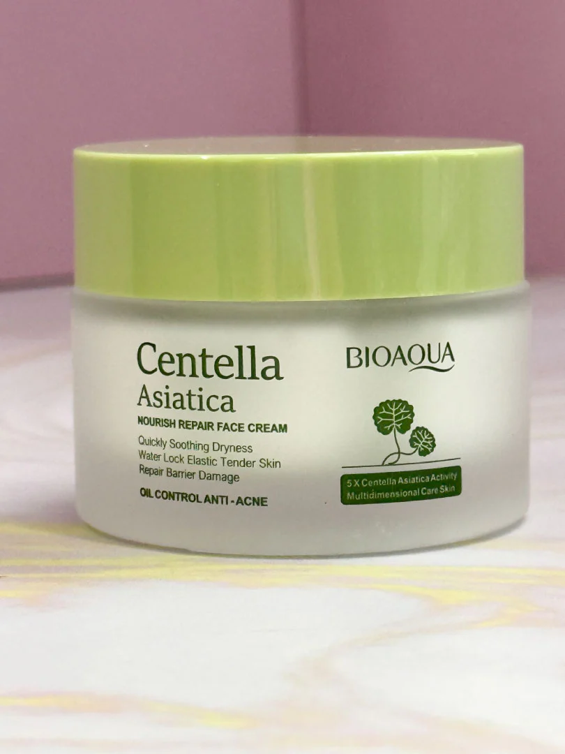 Crema facial de centella asiática Bioaqua - Image 2