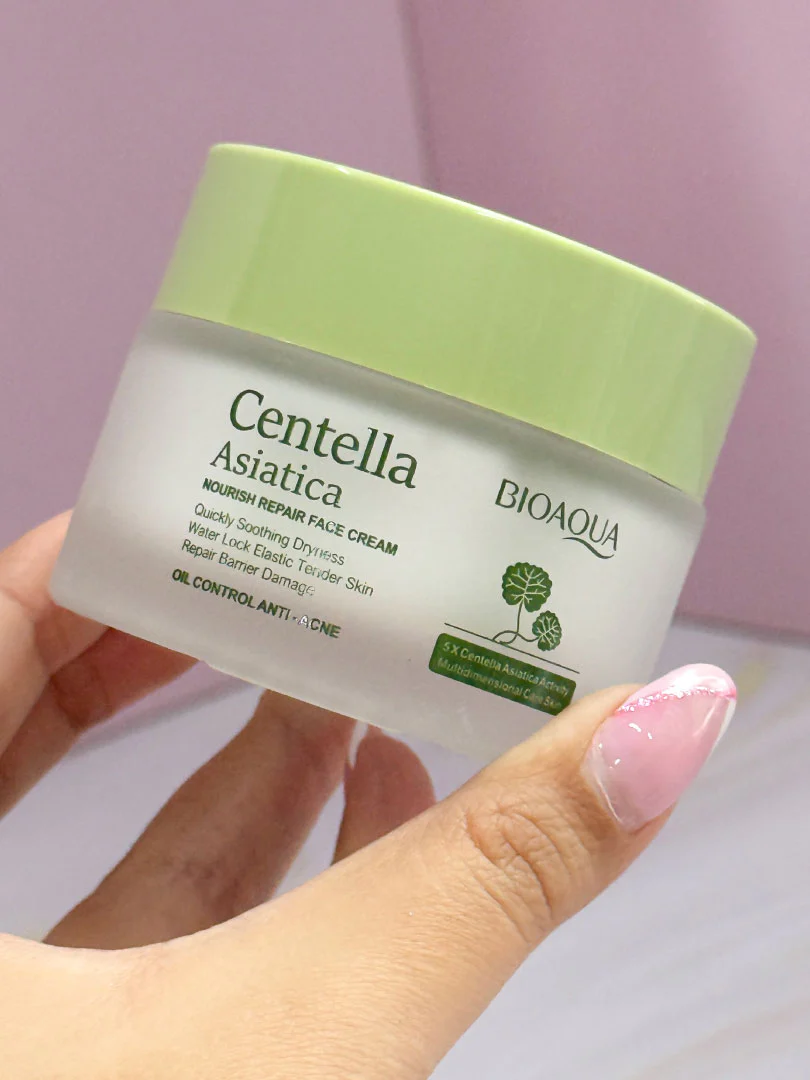 Crema facial de centella asiática Bioaqua - Image 3