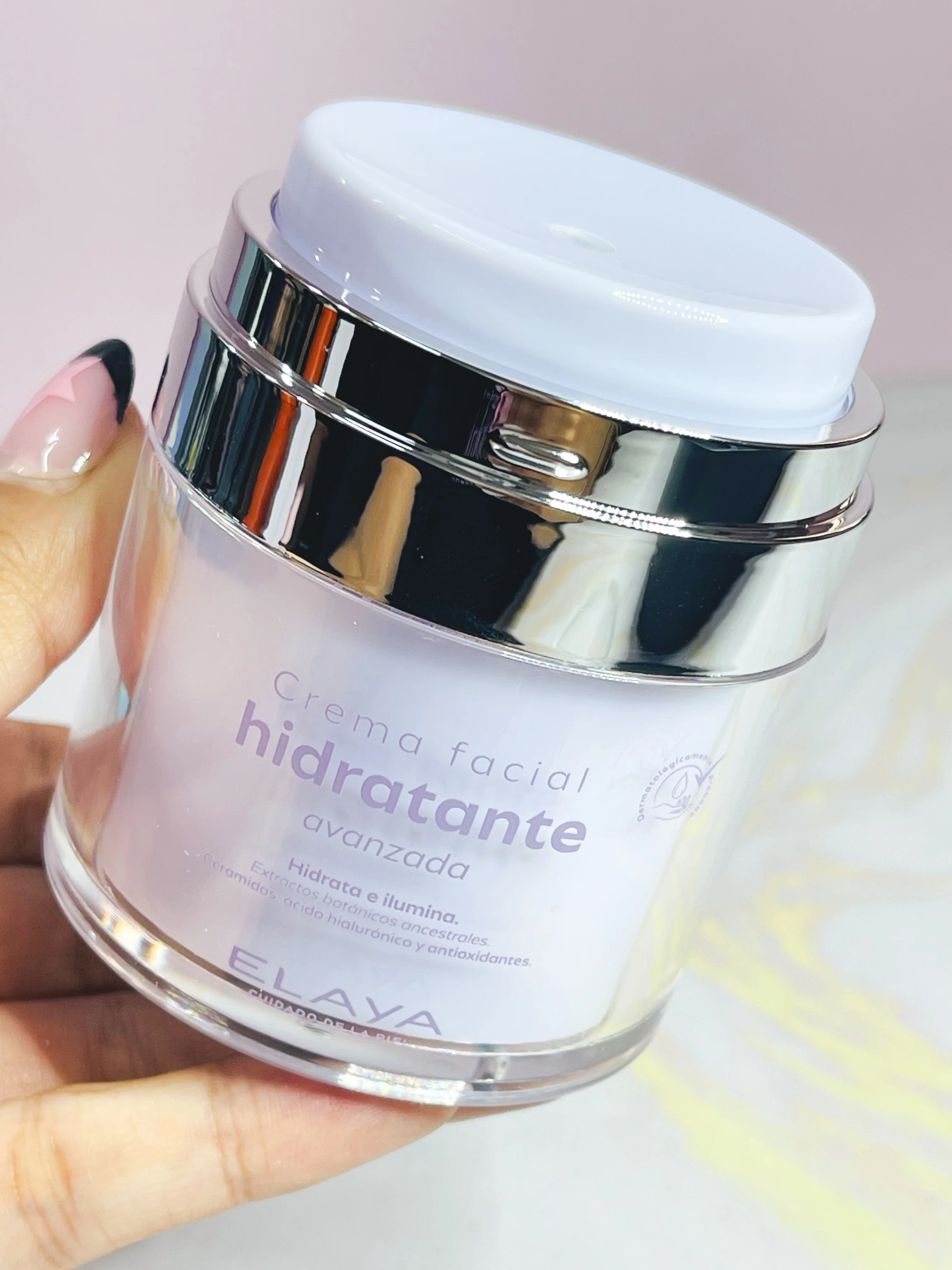 Crema facial hidratante avanzada Elaya - Image 3