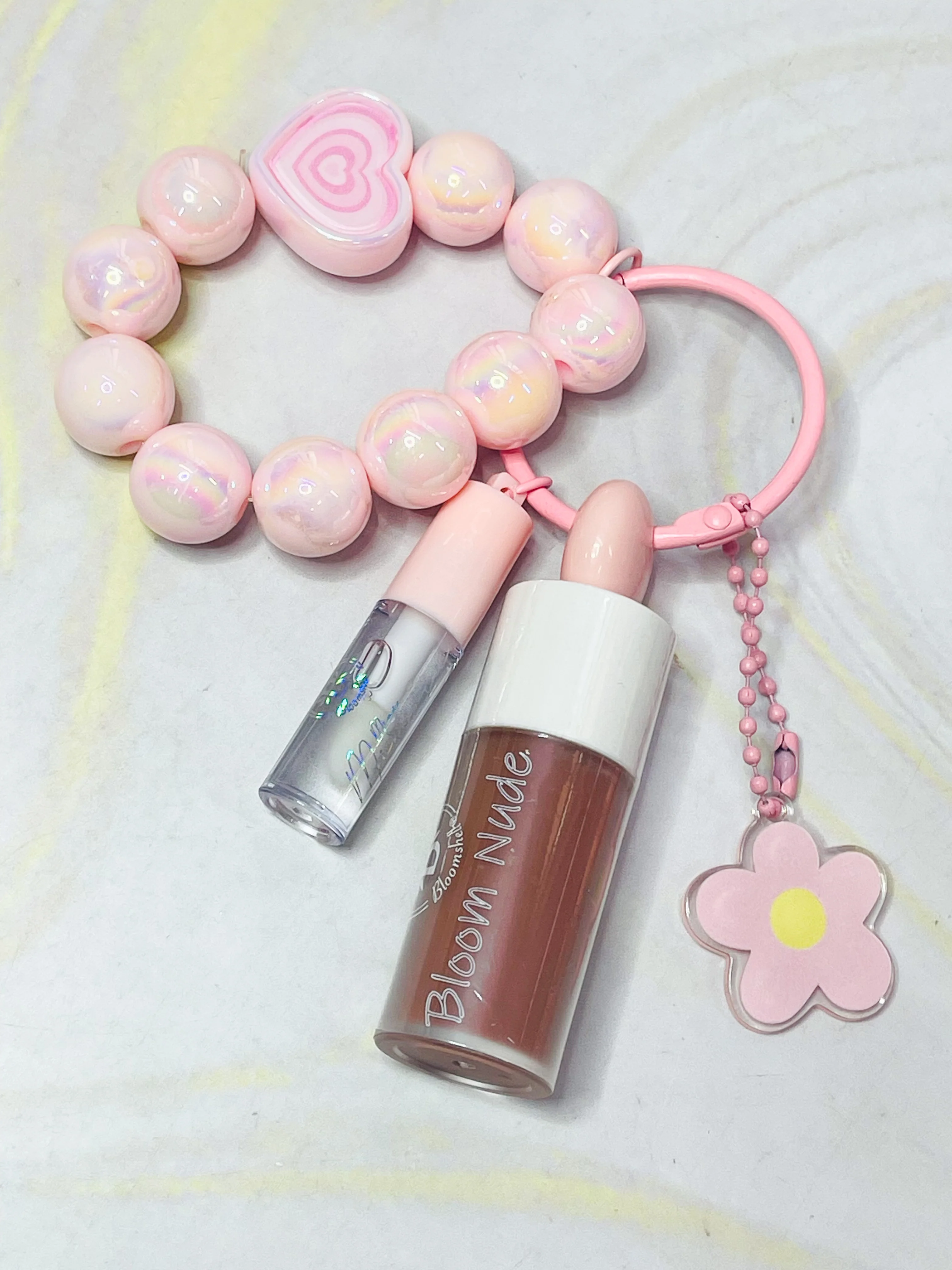 Dúo Nude + mini gloss hidratante Bloomshell - Image 2