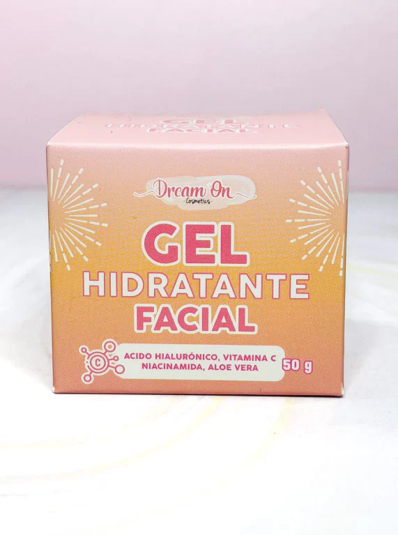 Gel hidratante facial vitamina C y niacinamida 50 gr Dream On Cosmetics - Image 2