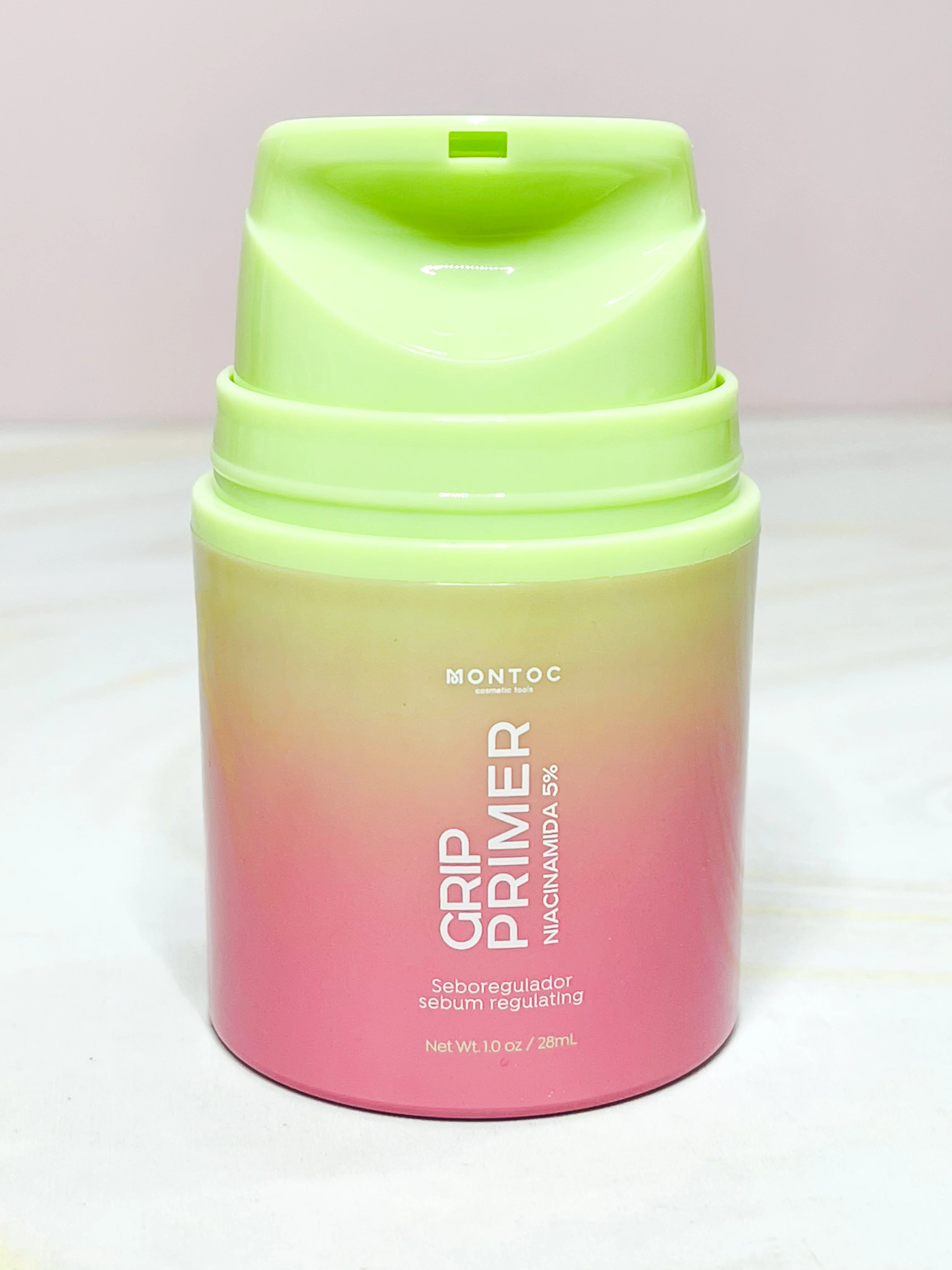 Grip Primer niacinamida 5% ROSADO CON VERDE Montoc - Image 3