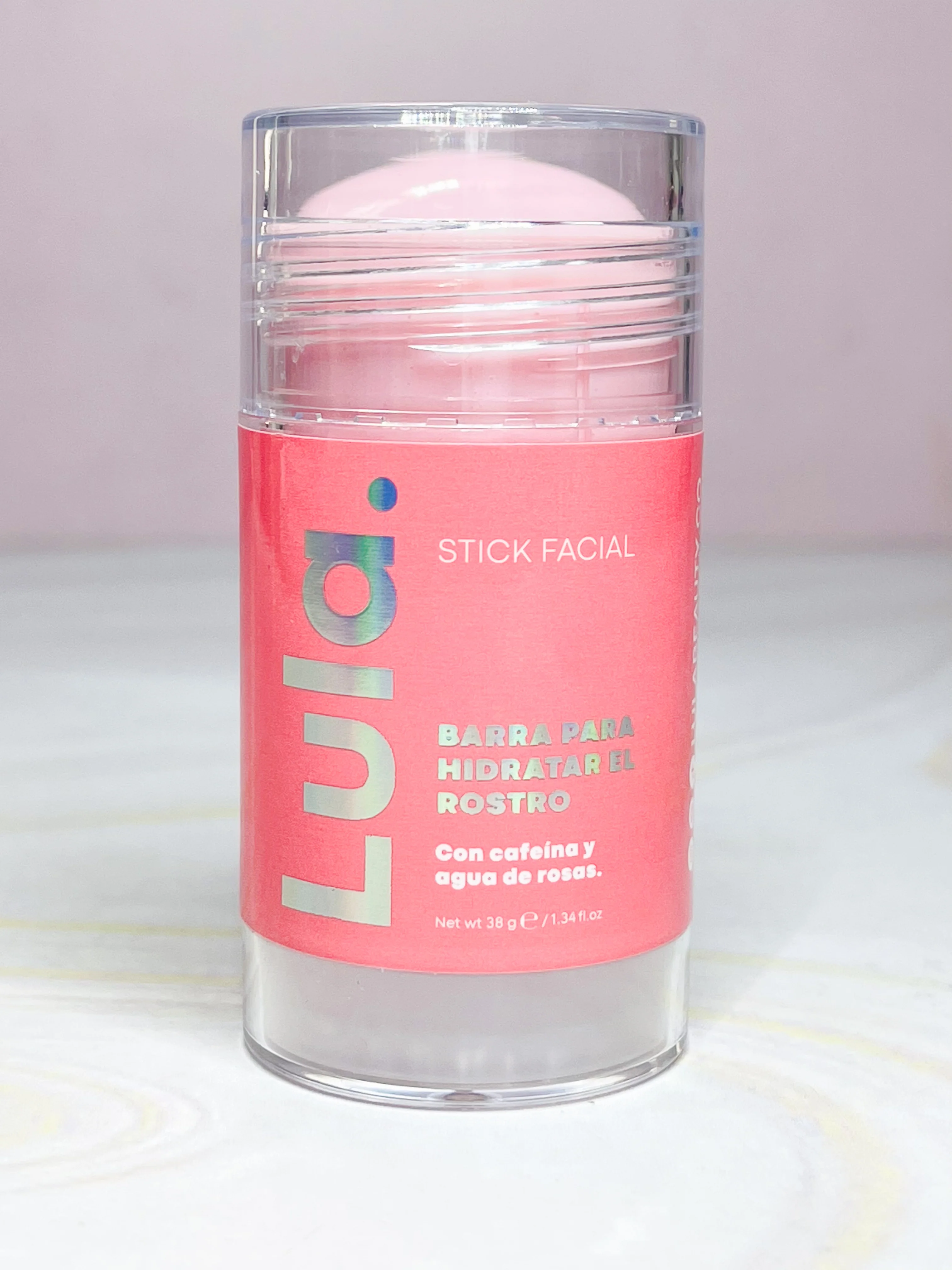 Hidratante en barra Agua de rosas ROSADO Lula