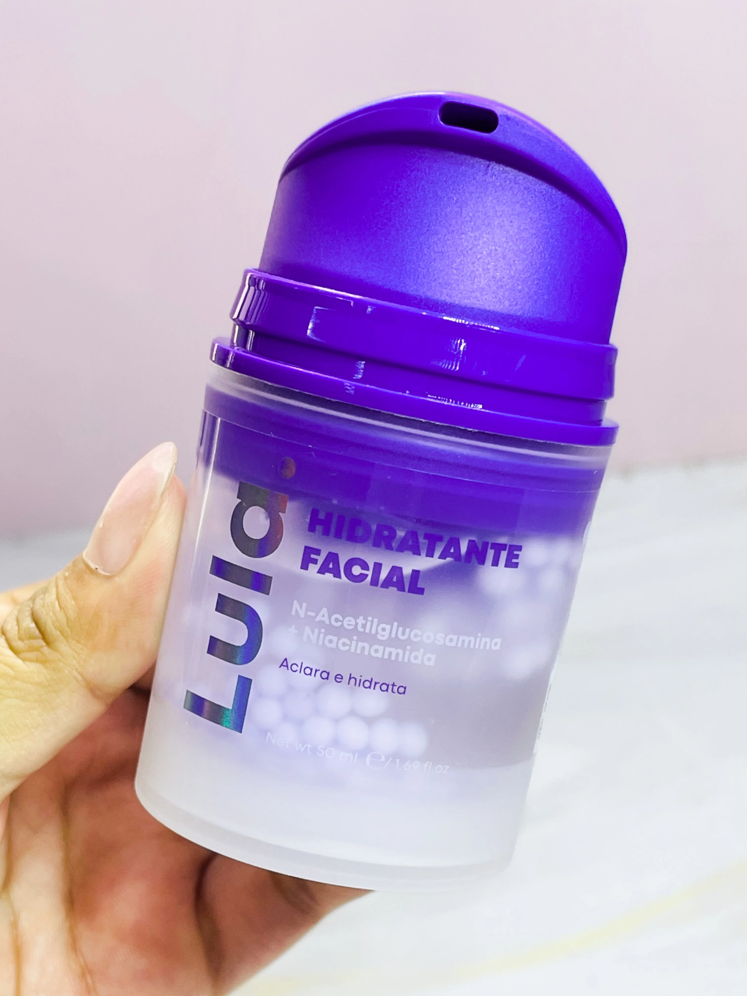 Hidratante facial con perlas PURPURA Lula - Image 2