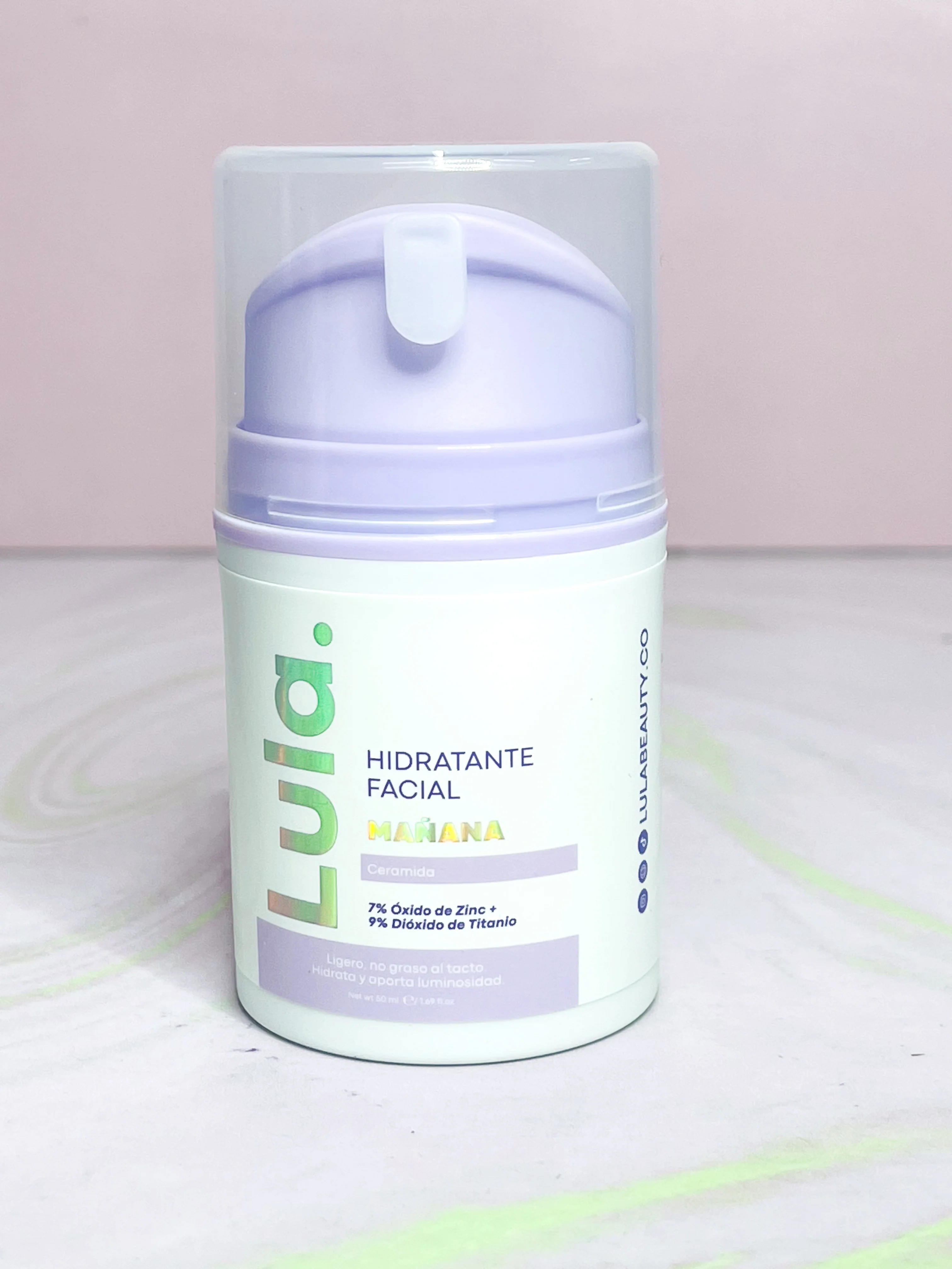 Hidratante facial MAÑANA con ceramidas Lula