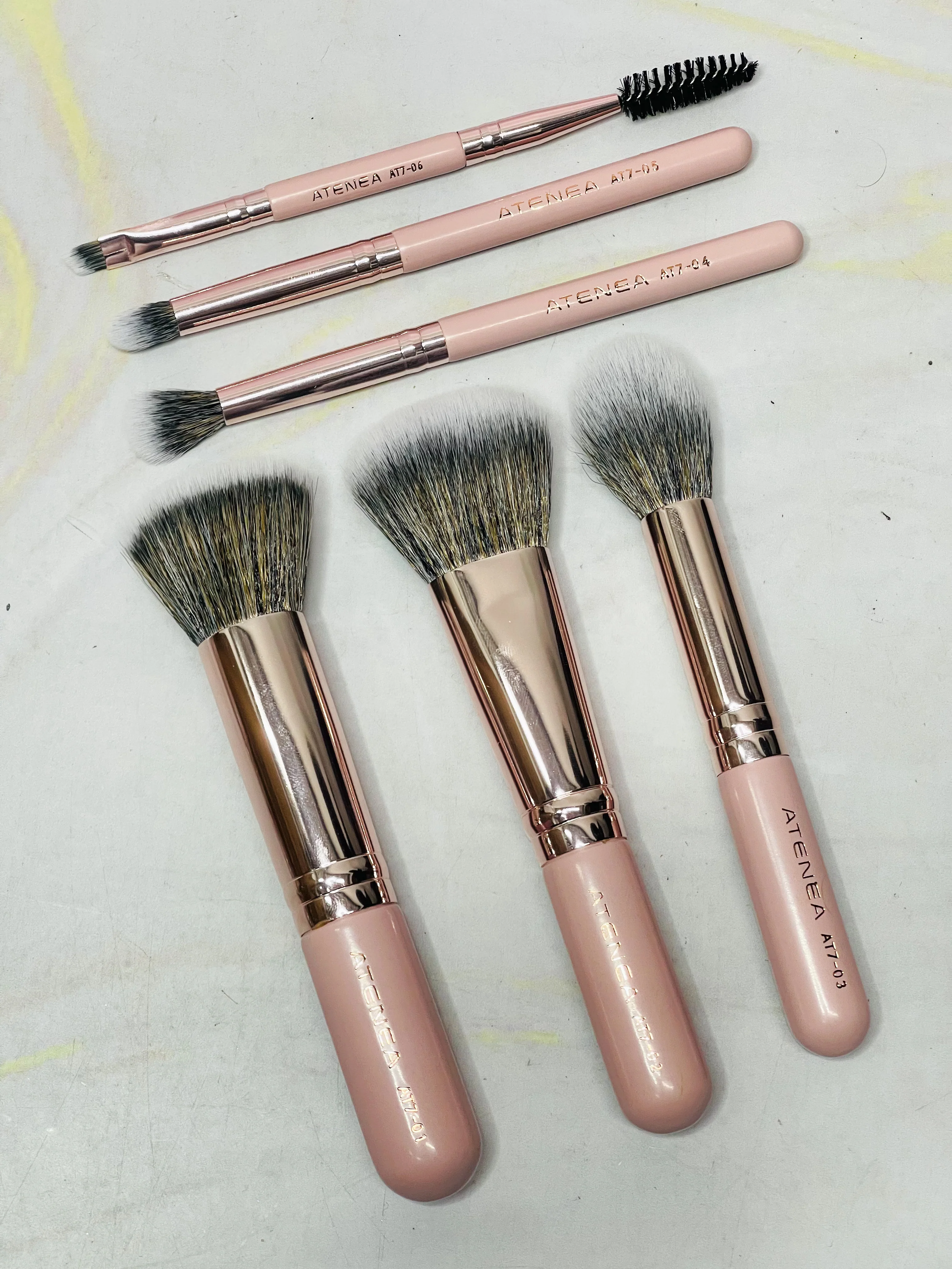 Kit de brochas Pink Travel x6 Atenea - Image 3