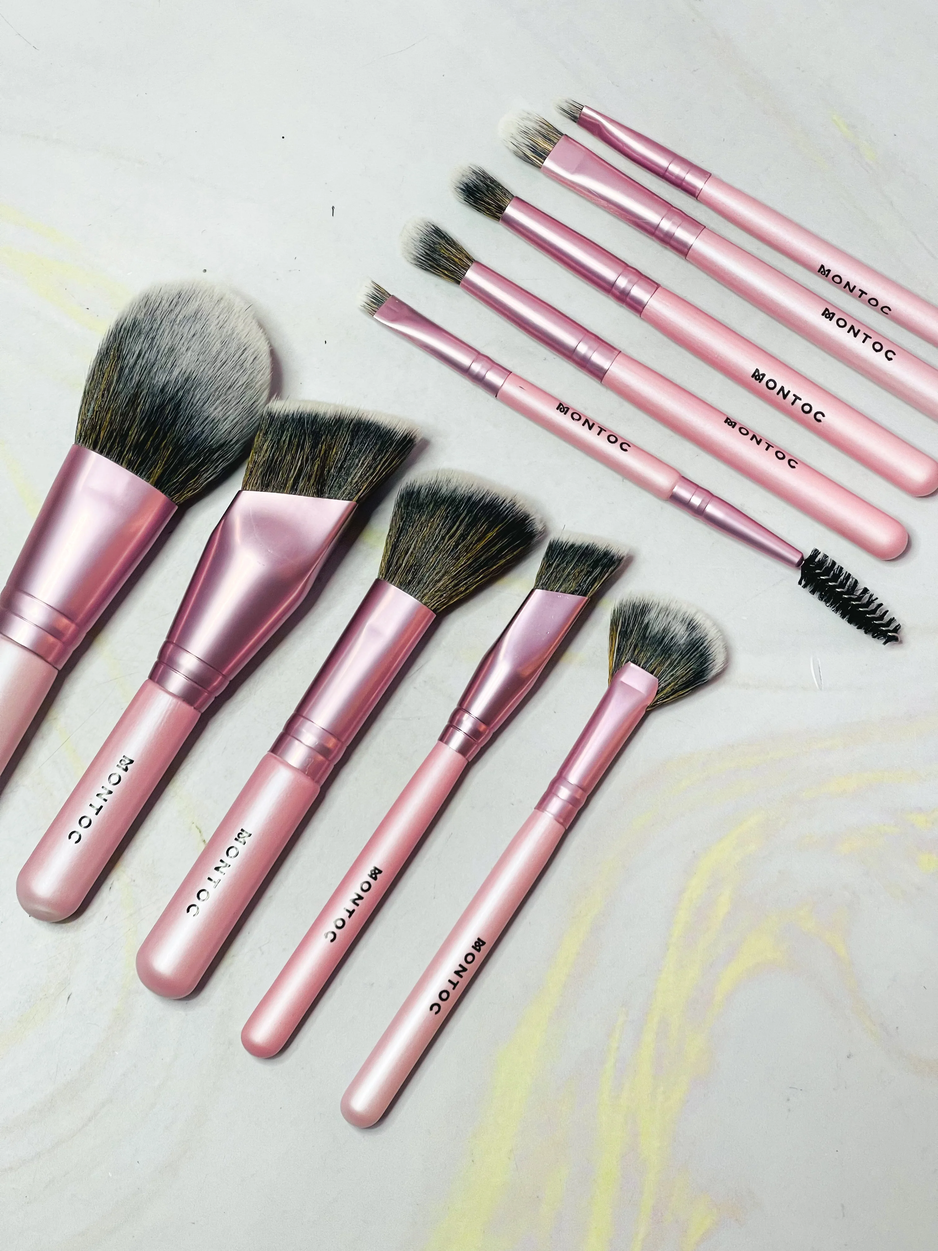 Kit de brochas viajero Ref 661 Luna Pink Montoc - Image 2