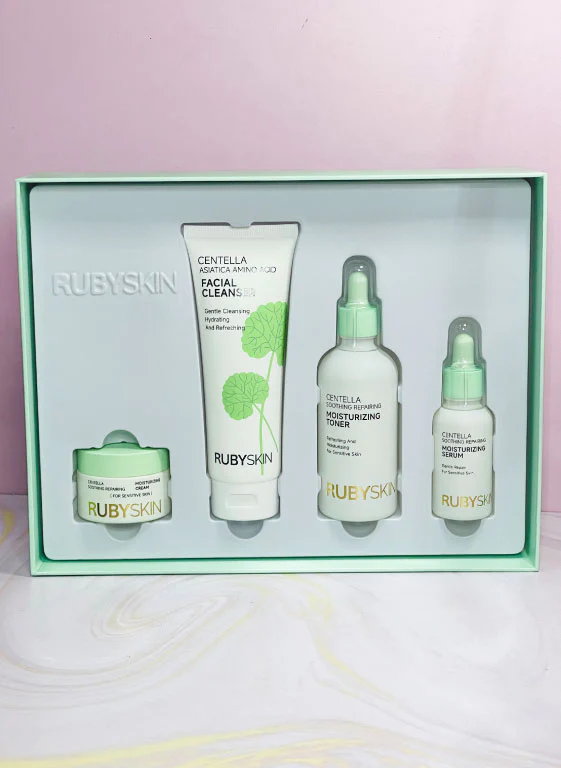 Kit Ruby Skin de centella asiática x 4 productos - Image 2