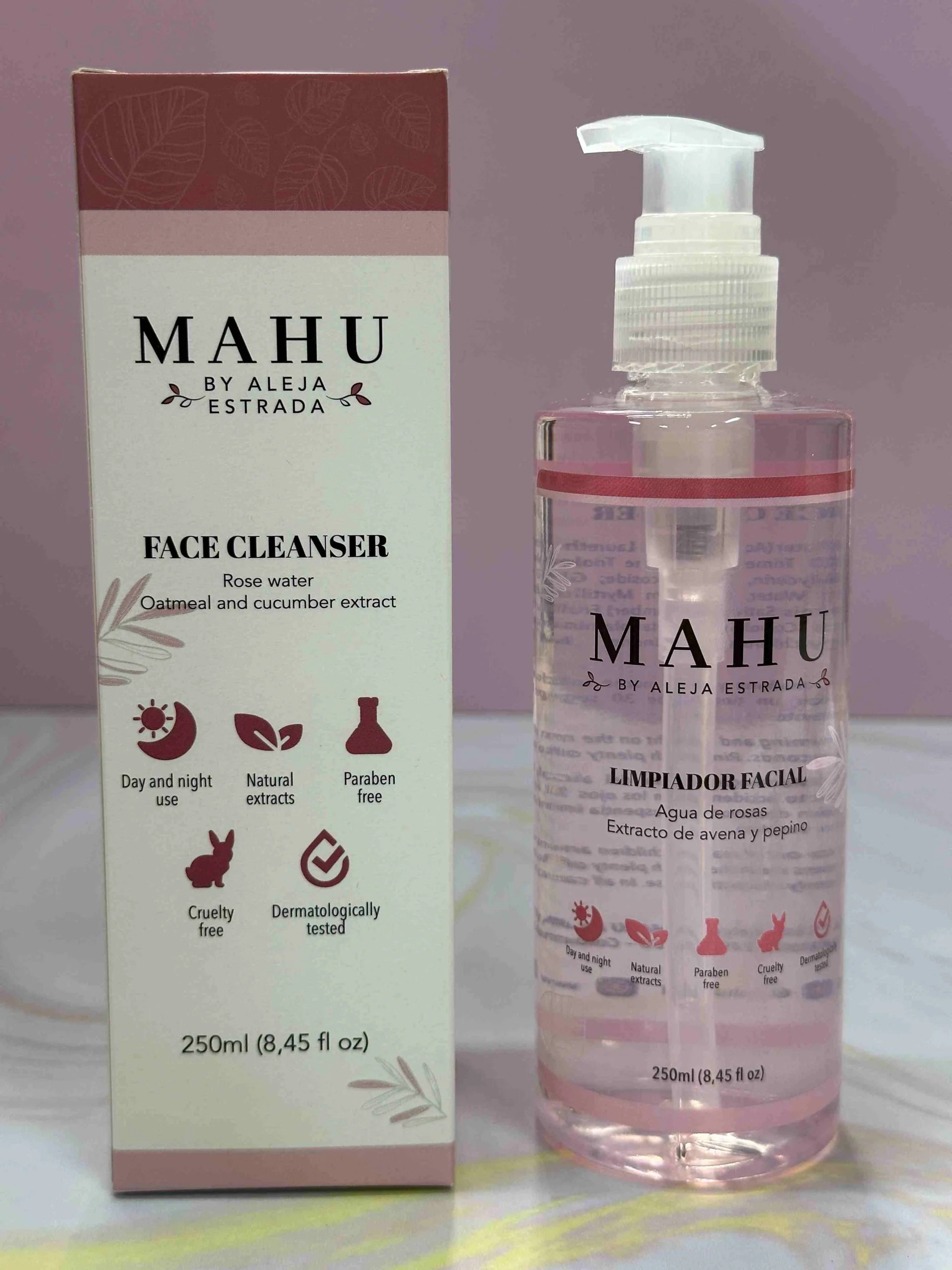 Limpiador facial MAHU