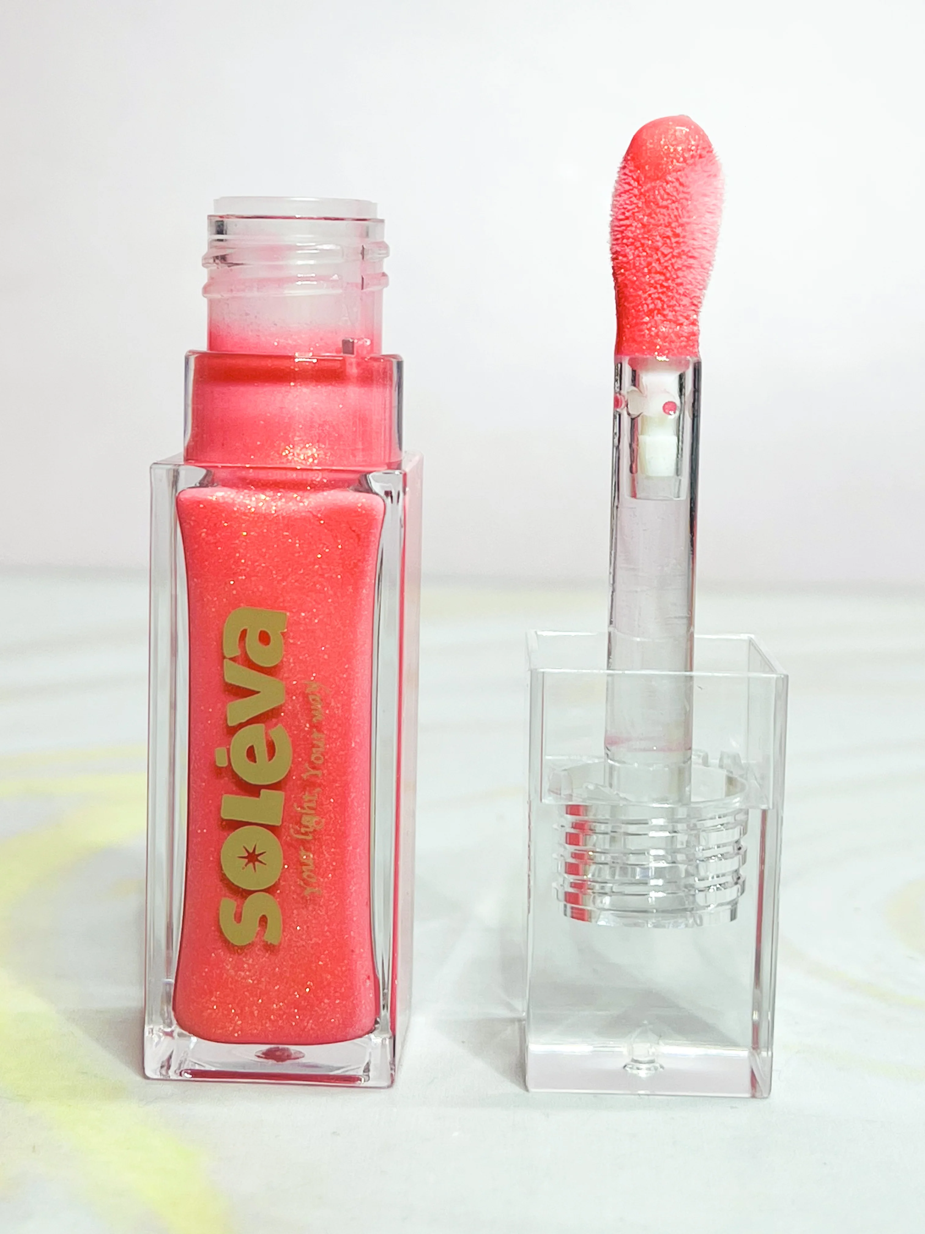 Lip Gloss Glossy Ref 4 Soleva - Image 2