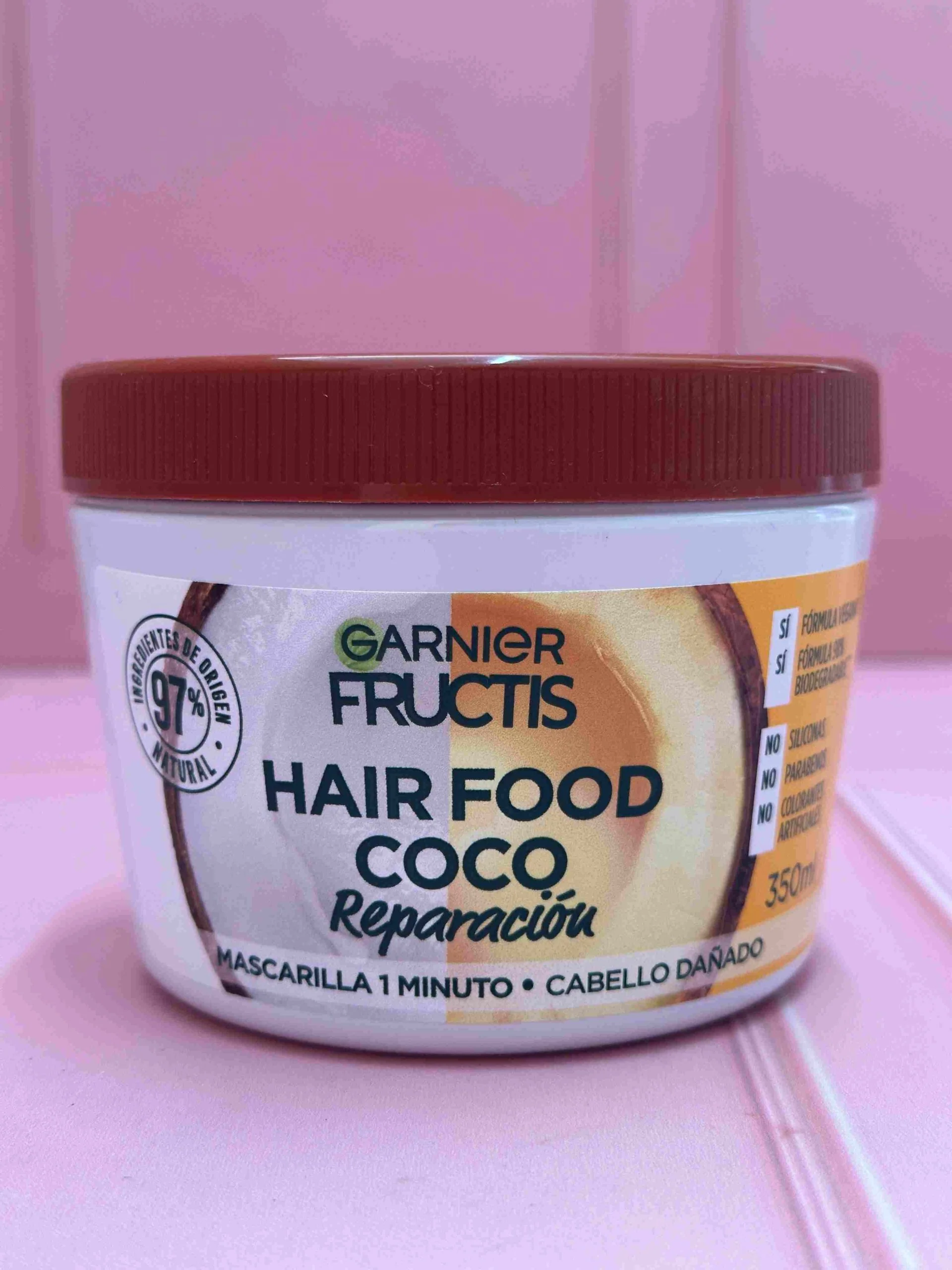 Mascarilla capilar de Coco Garnier