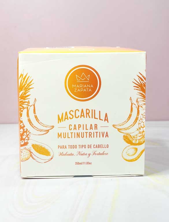 Mascarilla capilar nutritiva Mariana Zapata