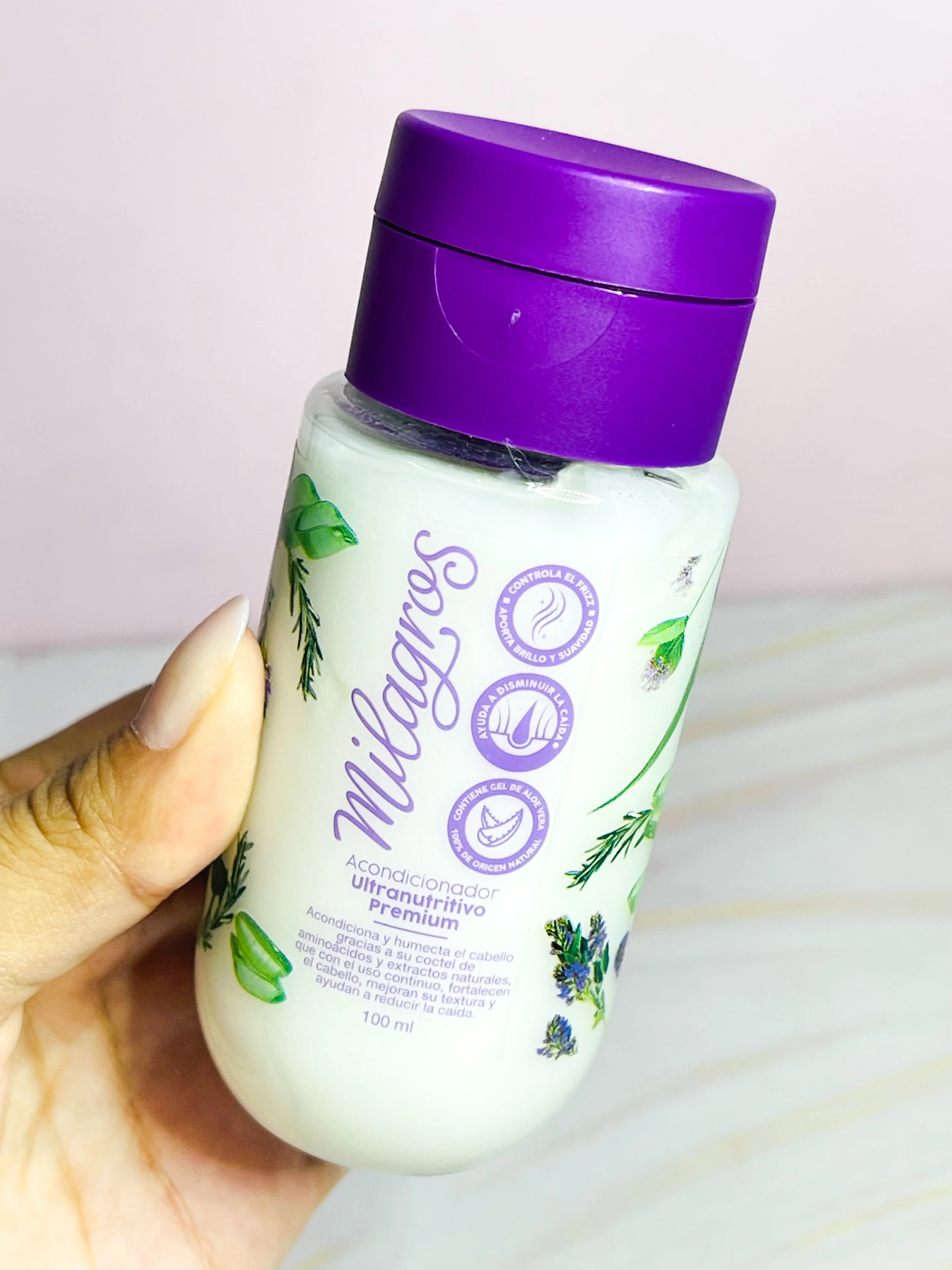 MINI Acondicionador ultranutritivo tamaño viajero Milagros - Image 2