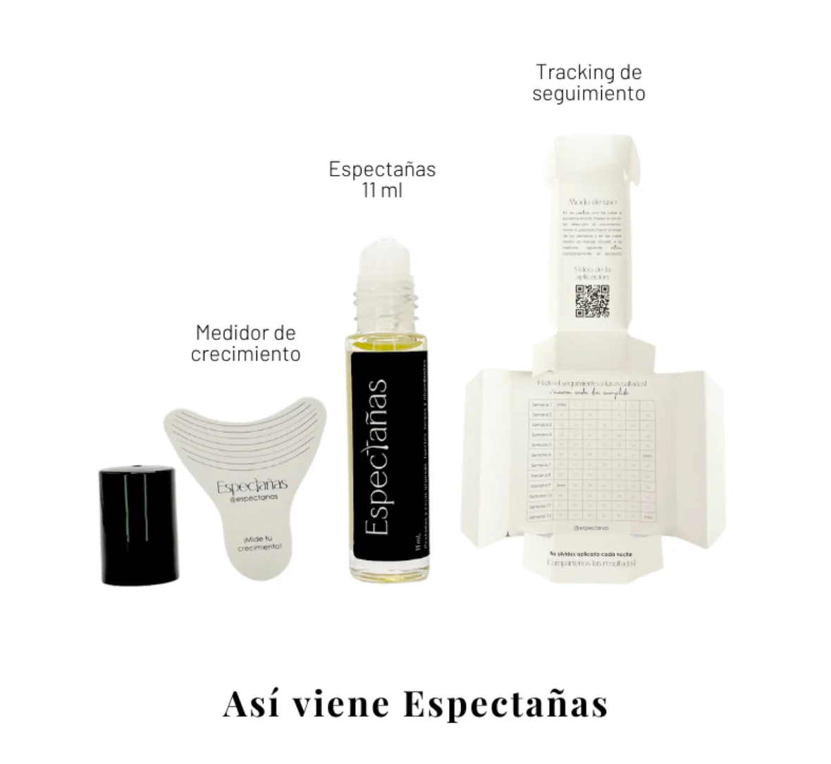 Óleo de crecimiento de cejas y pestañas Espectañas - Image 3