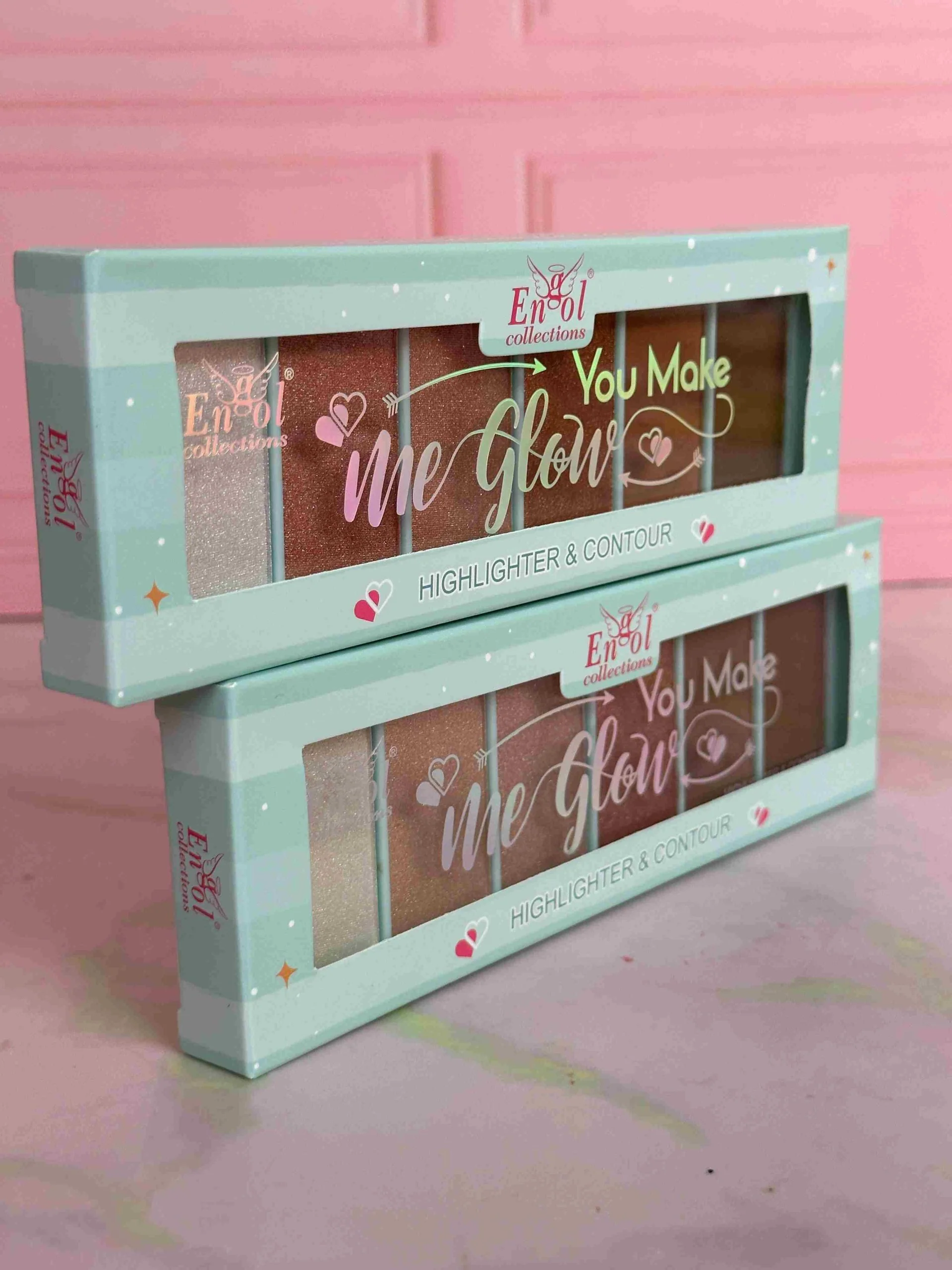 Paleta de iluminadores y contornos you make me glow Engol