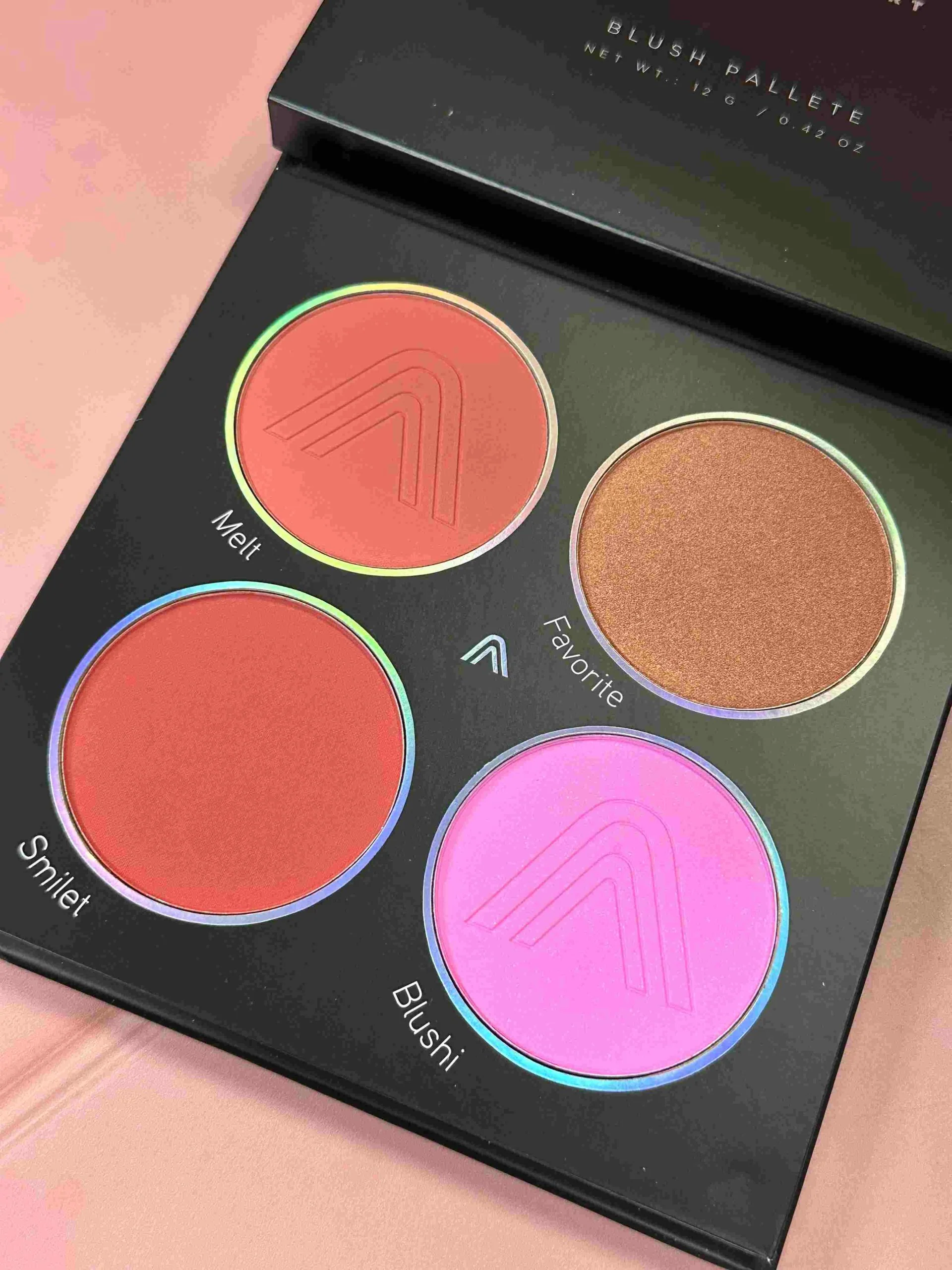 Paleta de rubores x 4 Glam Black Atenea - Image 3