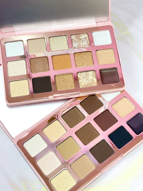 Paleta de sombras Bloom Nude Allure REF 1 con satinados Bloomshell - Image 3