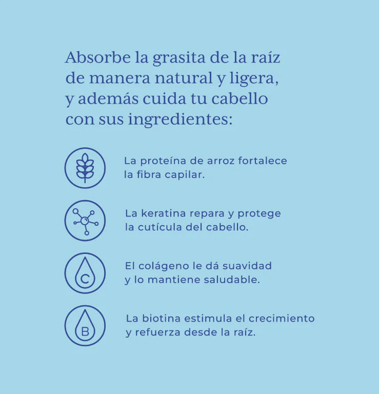 Polvo matificante para el cabello Olé - Image 4