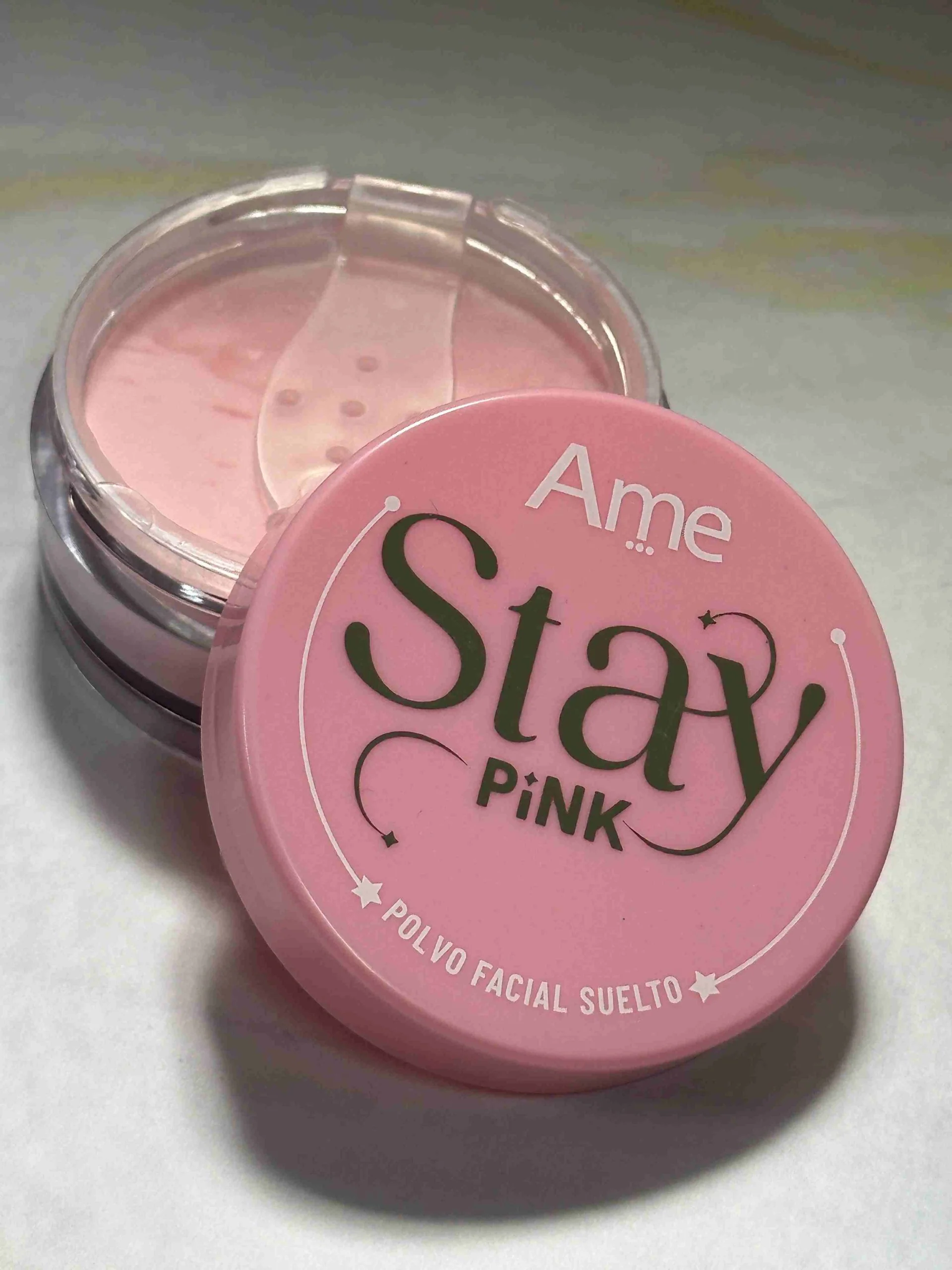 Polvo suelto rosado Stay Pink Ame - Image 4