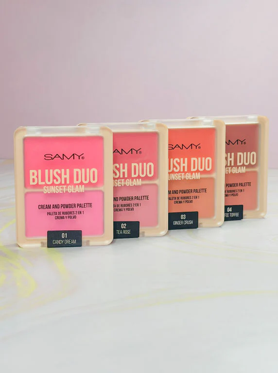 Rubor 2 en 1 Sunset Glam Samy