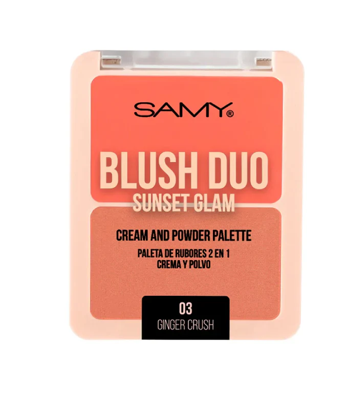 Rubor 2 en 1 Sunset Glam Samy - Image 12