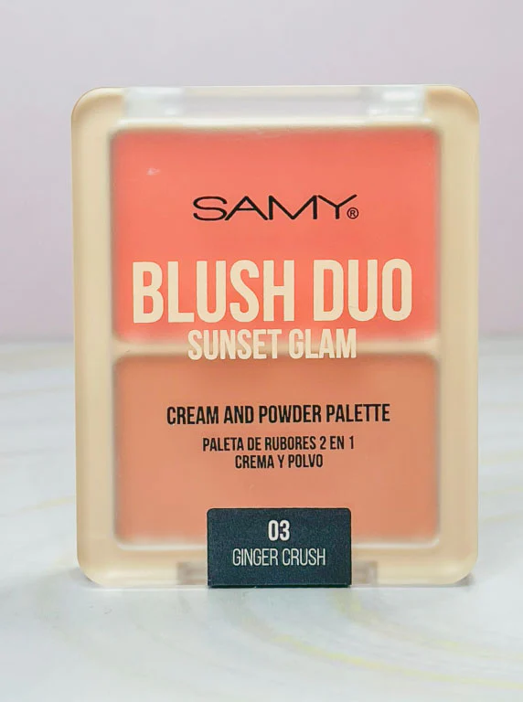 Rubor 2 en 1 Sunset Glam Samy - Image 4