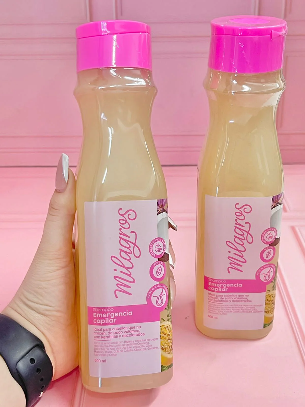 Shampoo emergencia capilar milagros