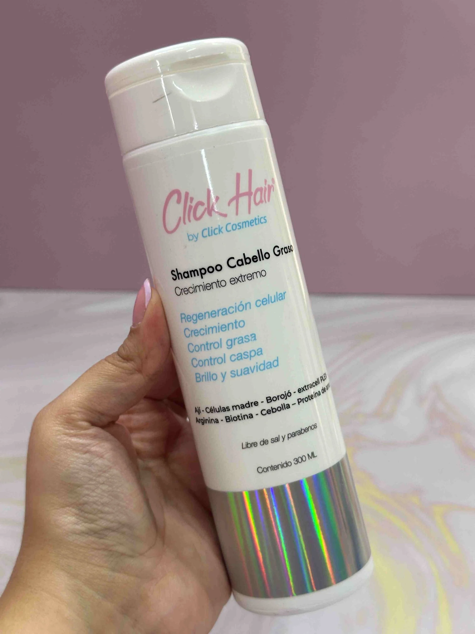 Shampoo para cabello graso de Ají Click Hair - Image 2