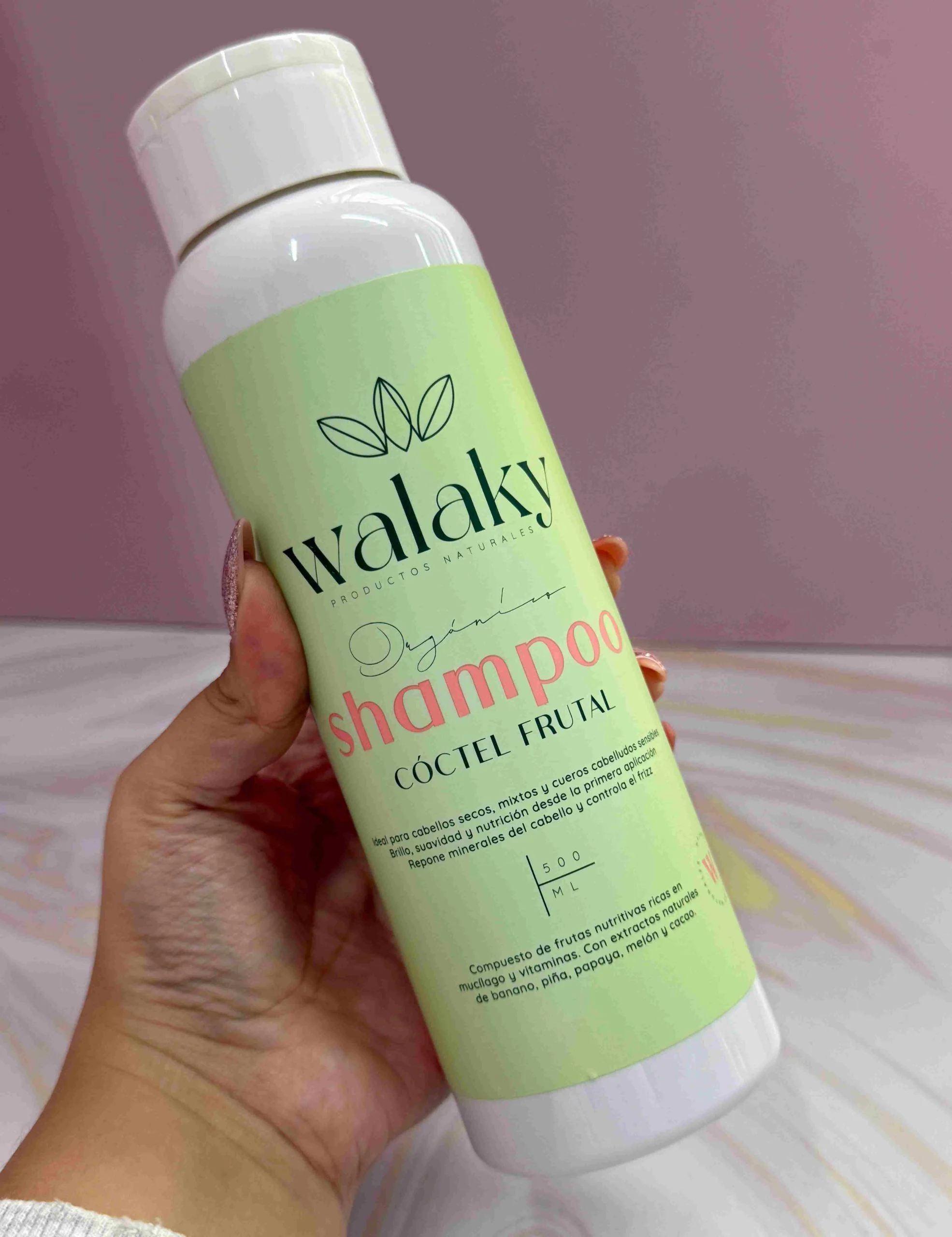 Shampoo verde frutal Walaky - Image 2