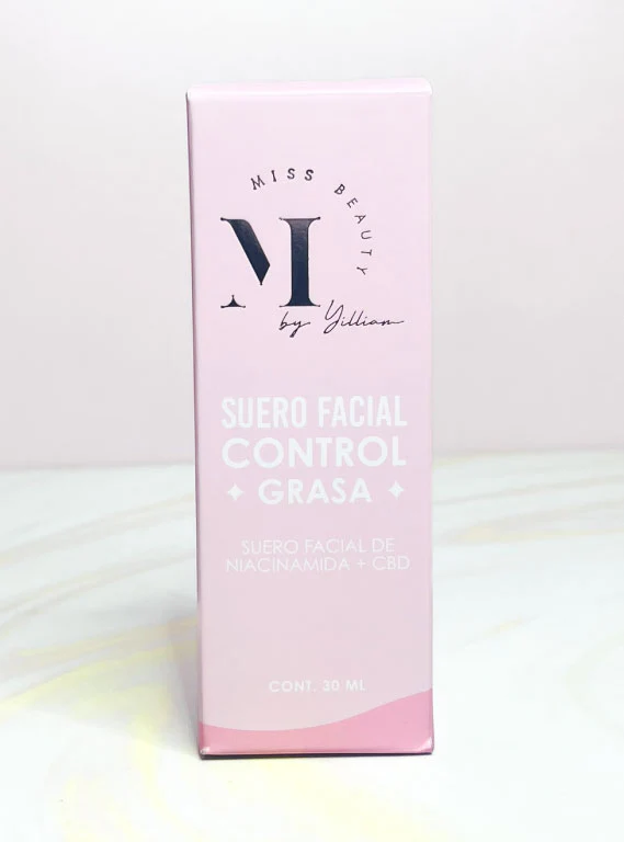 Suero control grasa con niacinamida y CBD Miss Beauty