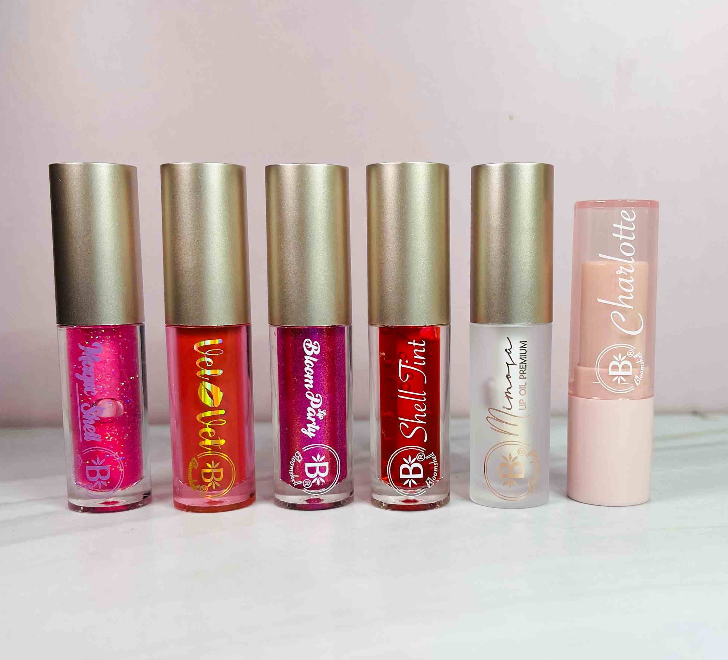 Tus mini infaltables Lip Gloss x6 Bloomshell - Image 2